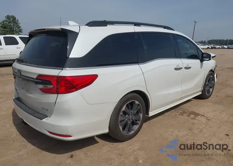 2022 Honda Odyssey Elite z USA, uszkodzony, nr VIN 5FNRL6H95NB061826